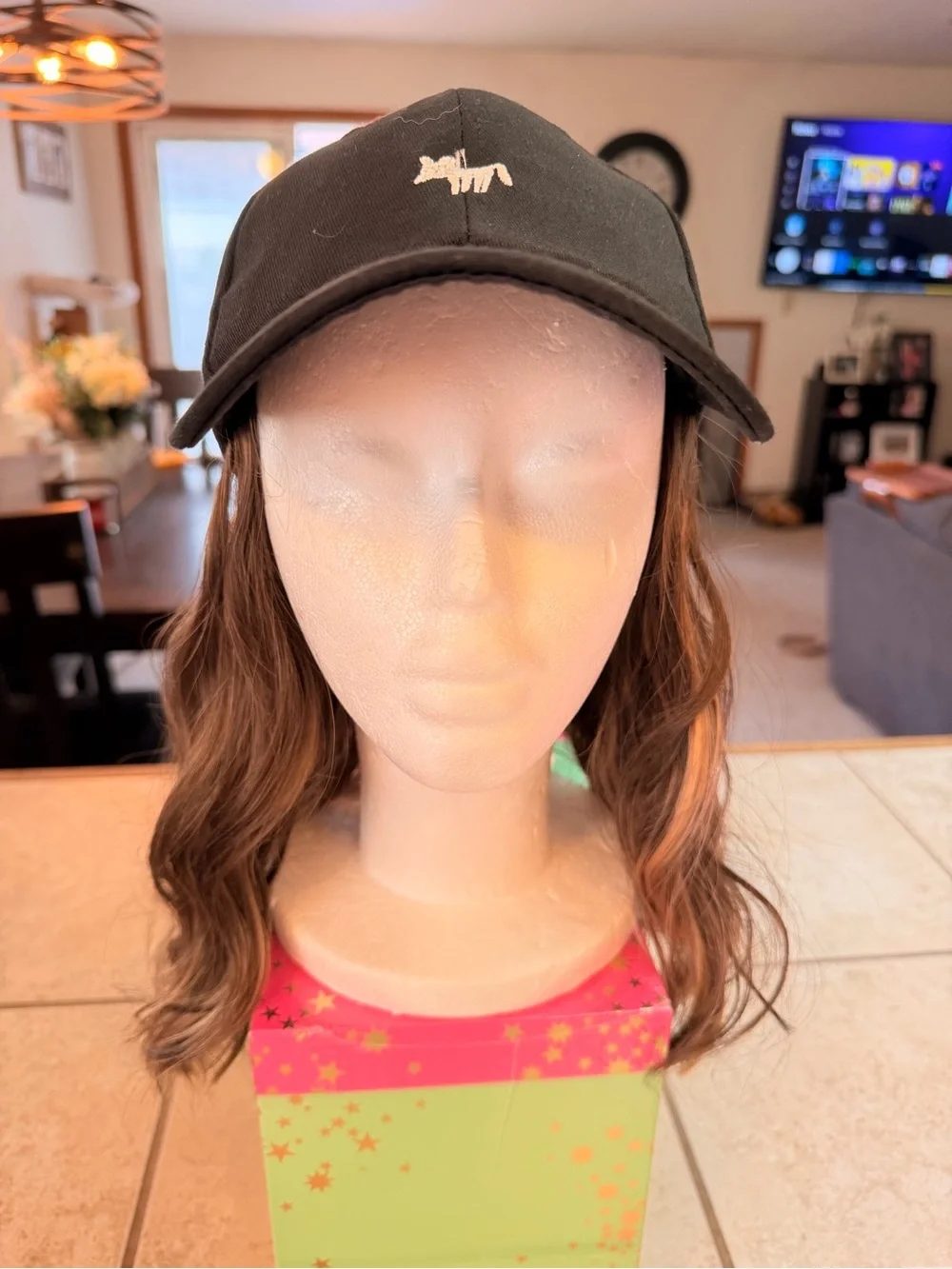 NWOT Wig Baseball hat